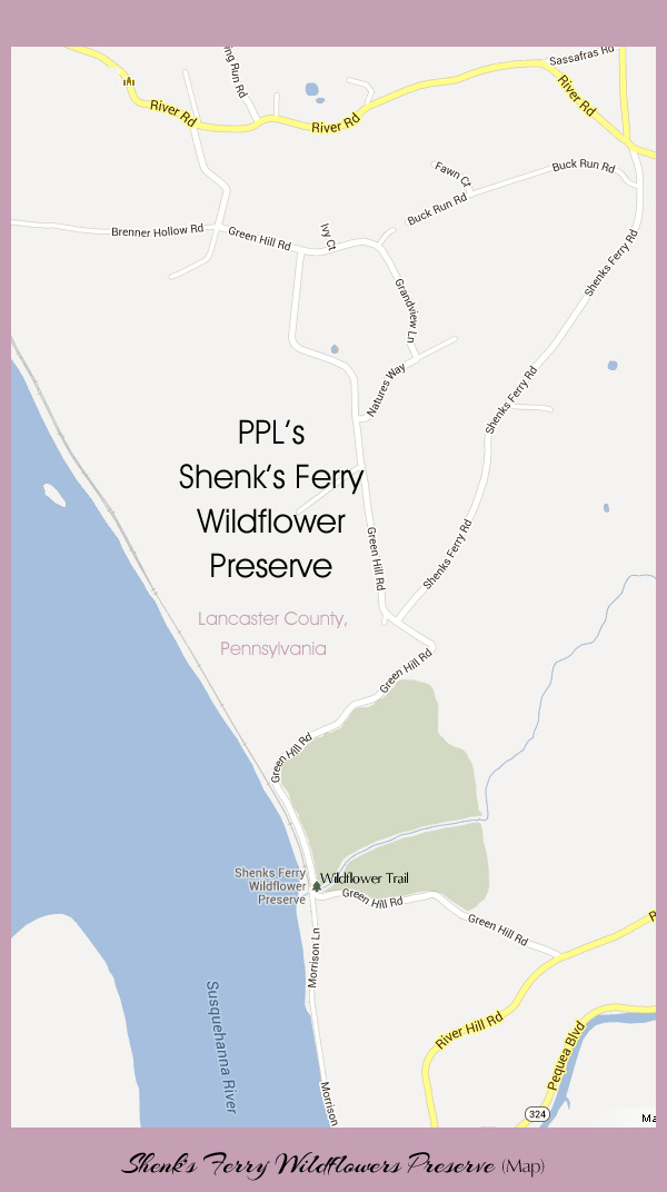 Shenks Ferry Map